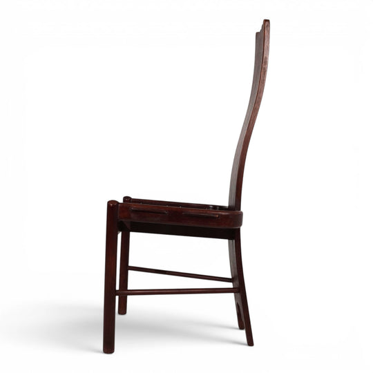 Allmilmö Brutalist Oak Chair, 1980