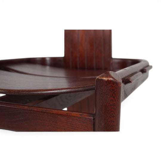 Allmilmö Brutalist Oak Chair, 1980