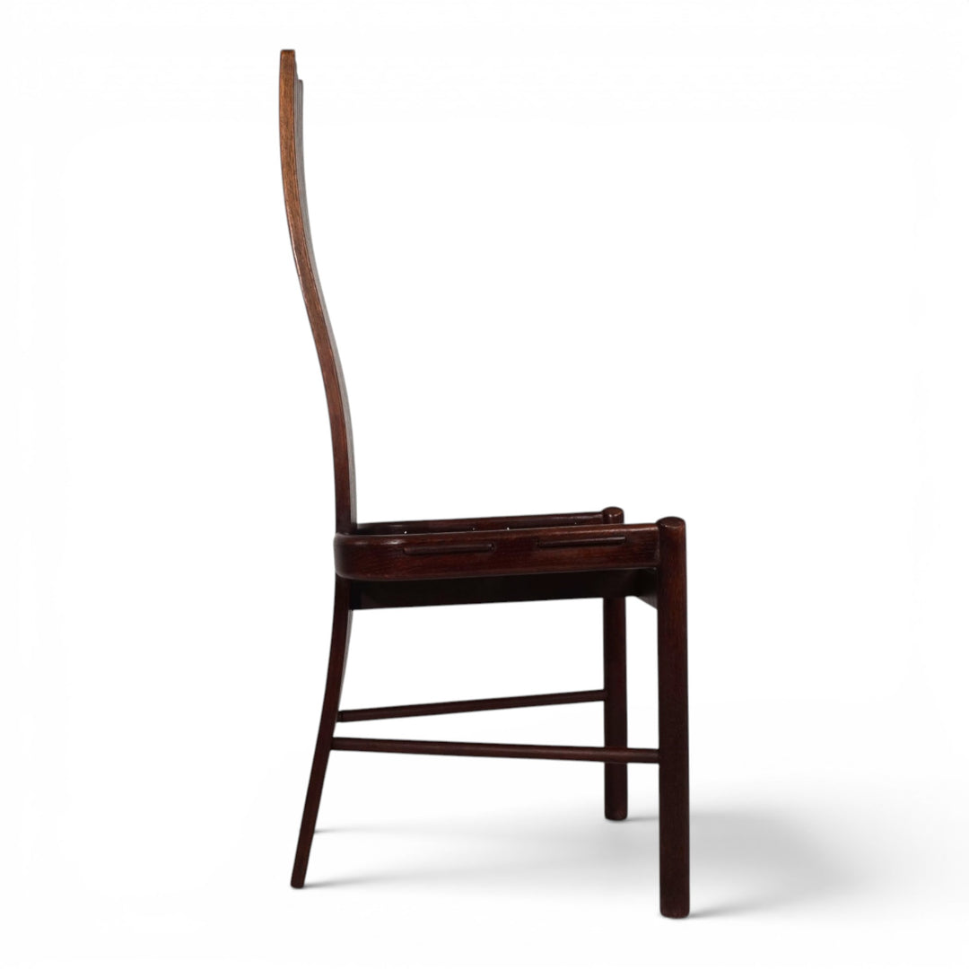 Allmilmö Brutalist Oak Chair, 1980