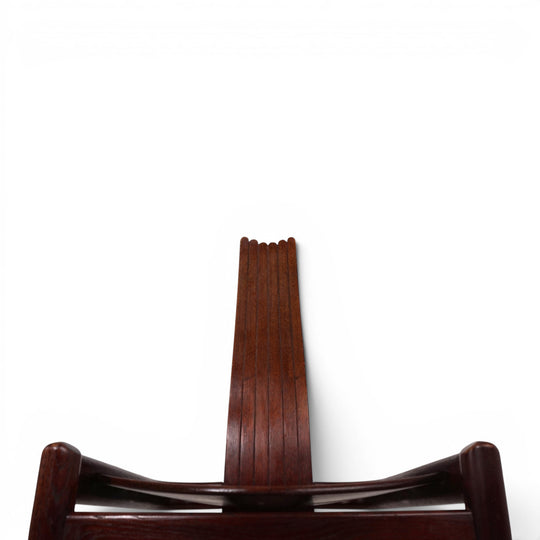 Allmilmö Brutalist Oak Chair, 1980