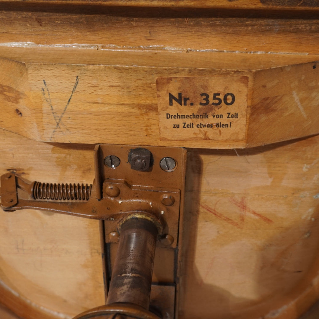 Ama Elastic office chair, Bauhaus style, 1950