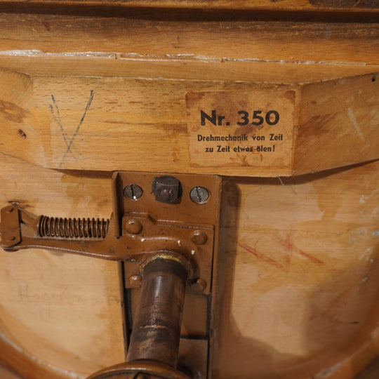 Ama Elastic office chair, Bauhaus style, 1950