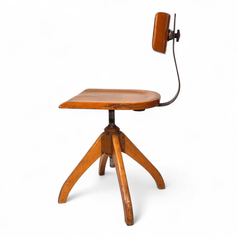 Ama Elastik Bürostuhl Bauhausstil, 1950