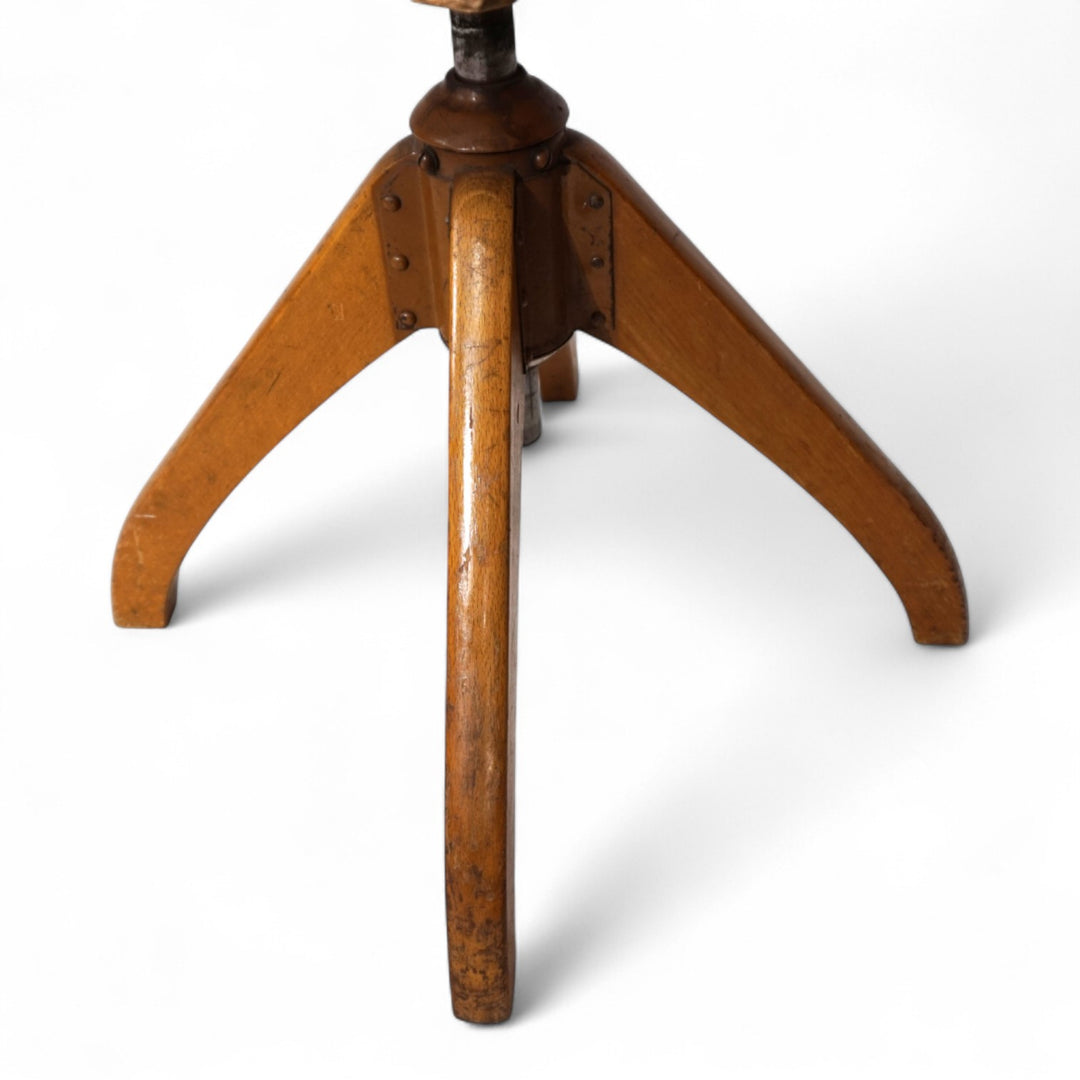 Ama Elastic office chair, Bauhaus style, 1950