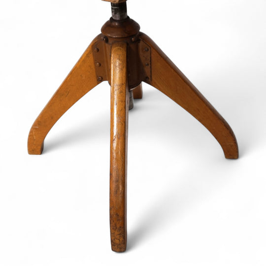 Ama Elastic office chair, Bauhaus style, 1950