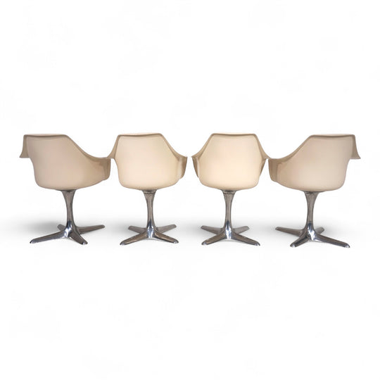 4er Set Arkana 116 Esszimmerstühle von Maurice Burke, 1960