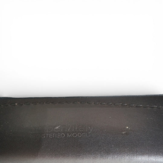 Set of 2 Arrben Solaria Black Leather Chairs by Tito Agnoli, 1970
