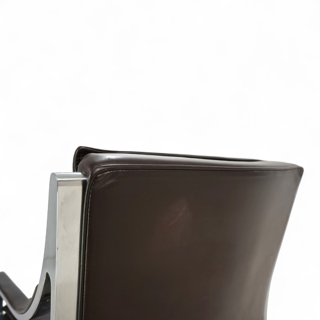 Knoll Art Collection leather lounge chair by Rudolf B. Glatzel, 1970