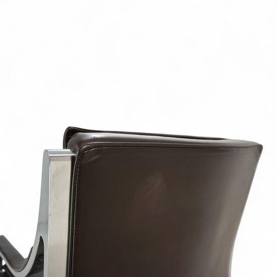 Knoll Art Collection leather lounge chair by Rudolf B. Glatzel, 1970