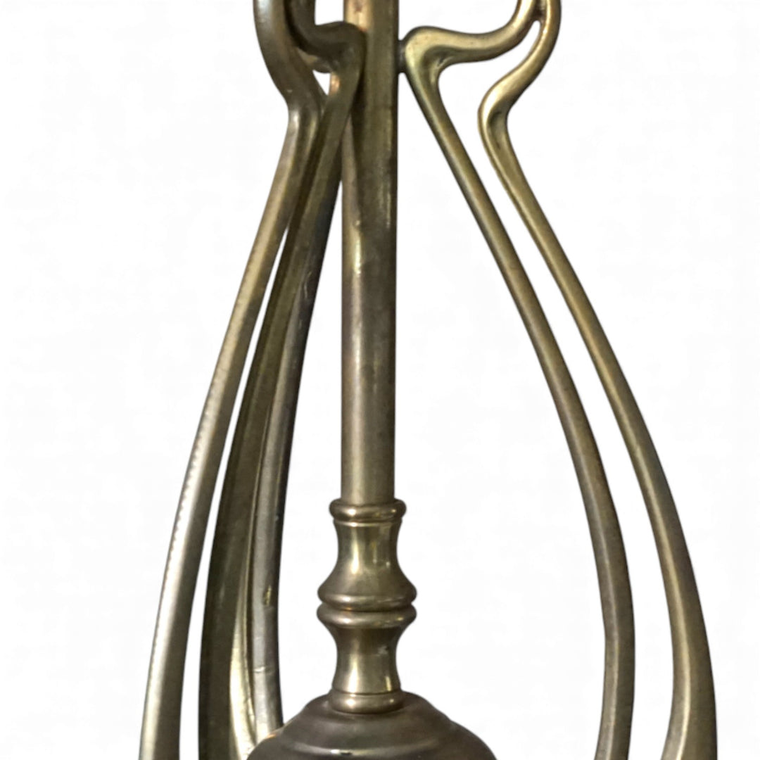 Art Deco Messing Deckenlampe, 1960