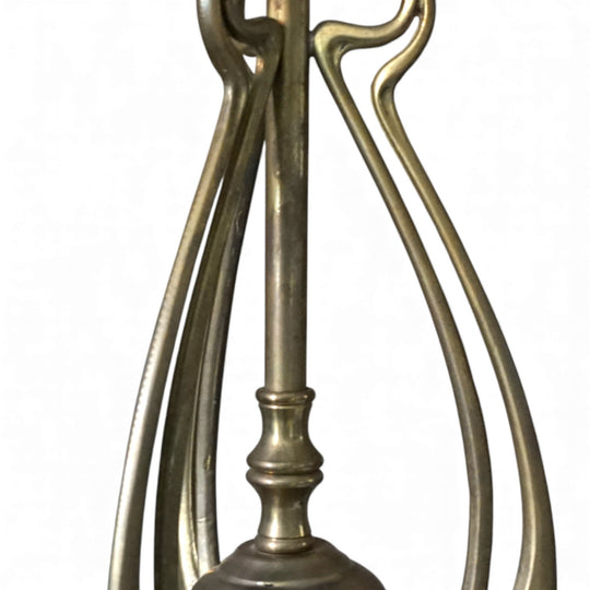 Art Deco Messing Deckenlampe, 1960