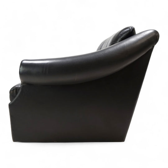 Französischer Art Deco Ledersessel, 1960