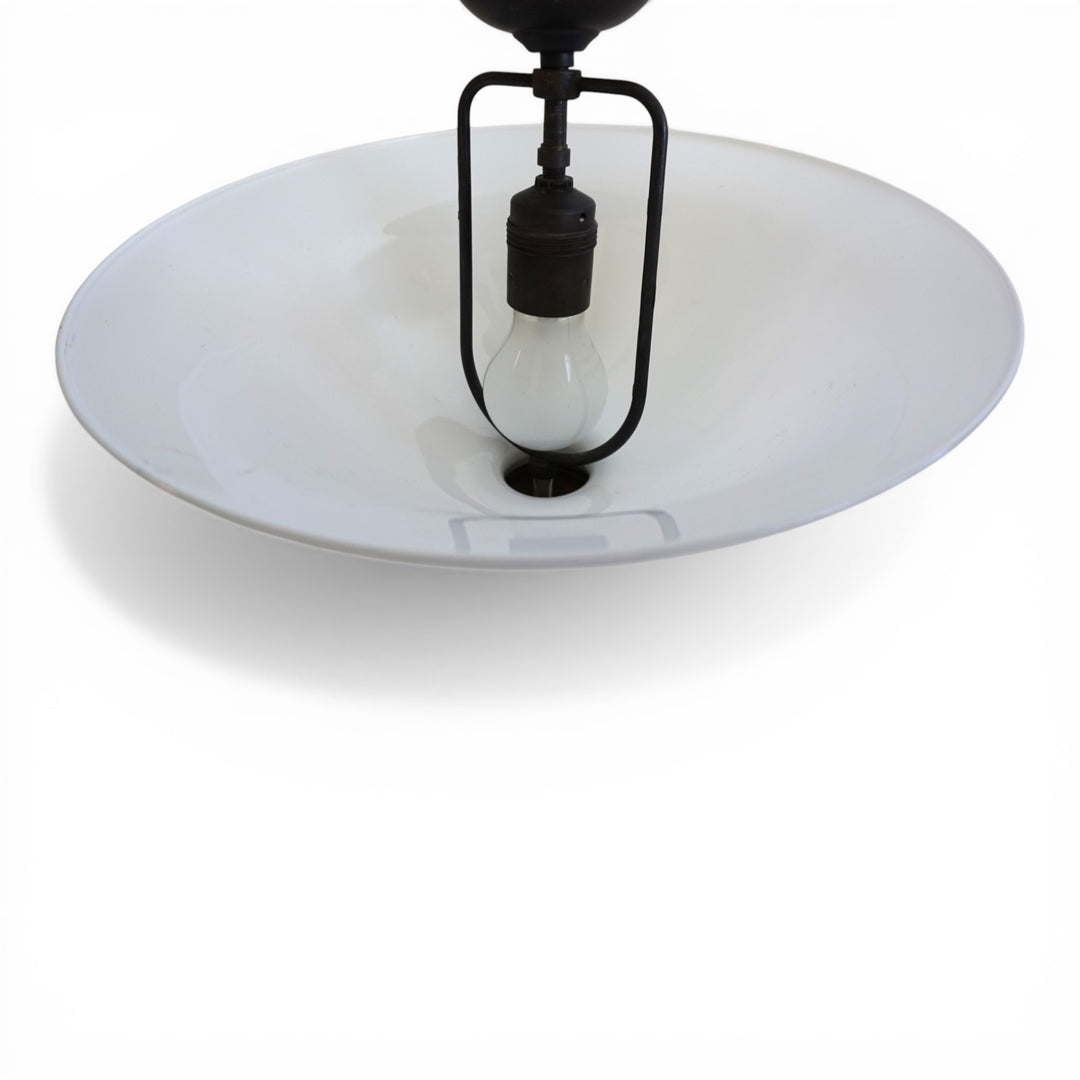 Art Deco Messing Deckenlampe