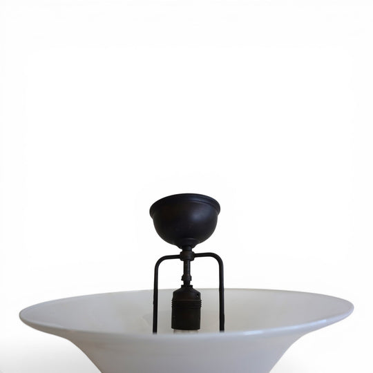 Art Deco Messing Deckenlampe