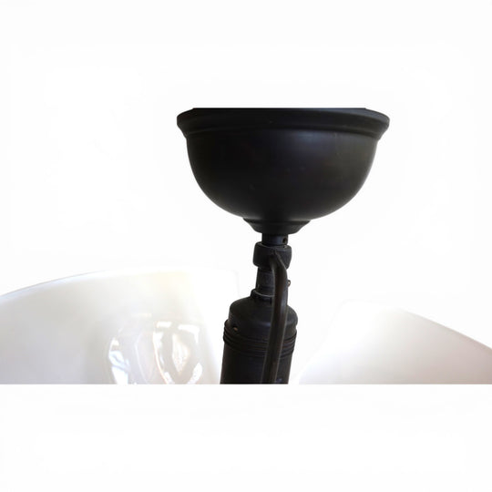 Art Deco Messing Deckenlampe