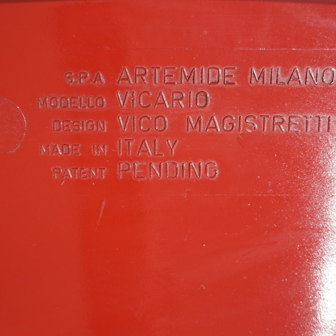 Vico Magistretti Vicario 2er Set Lounge Sessel für Artemide, 1970