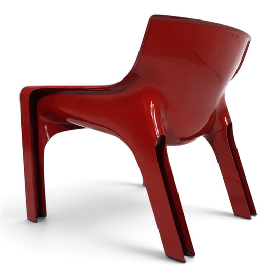 Artemide Vicario Lounge Chair by Vico Magistretti, 1970