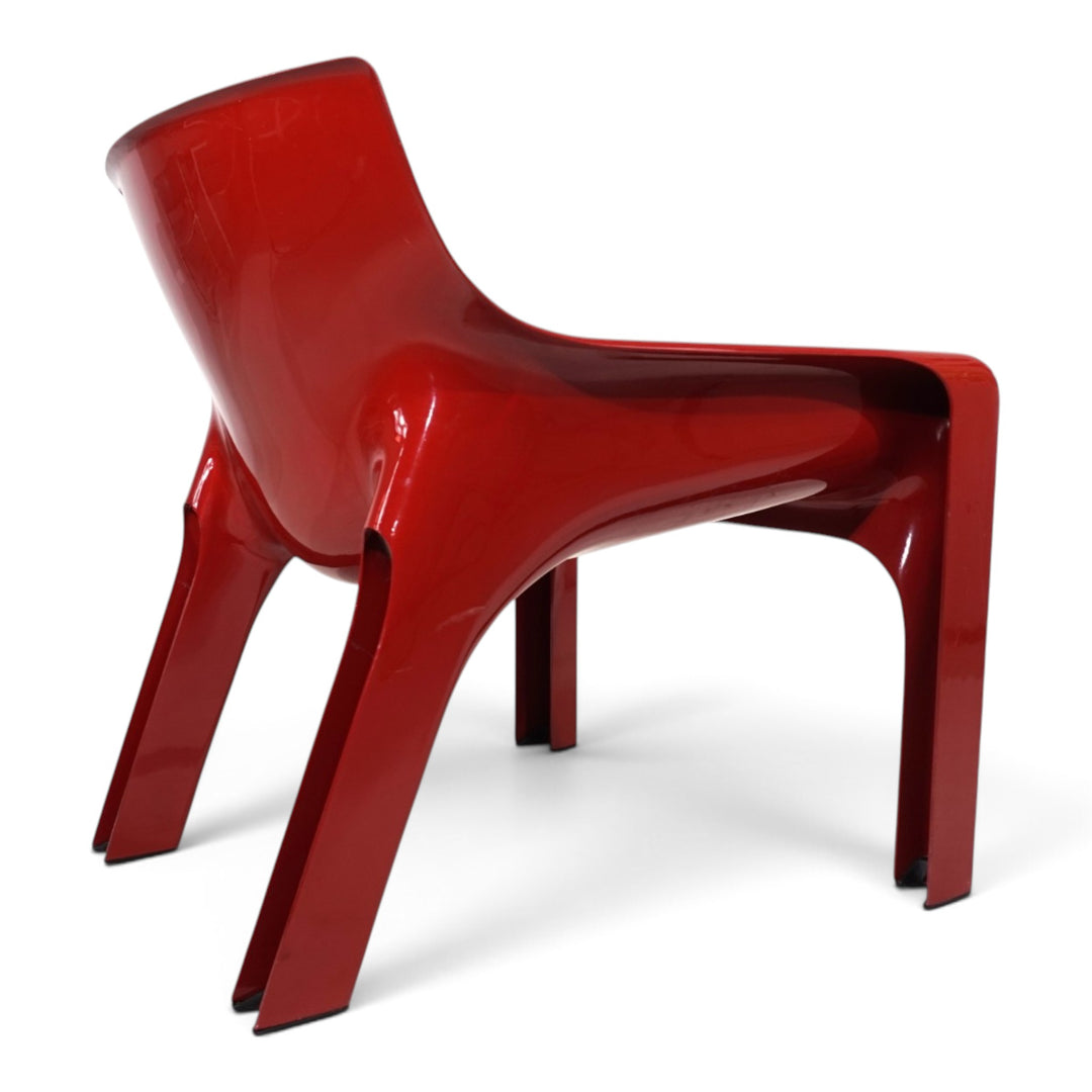 Artemide Vicario Lounge Chair by Vico Magistretti, 1970