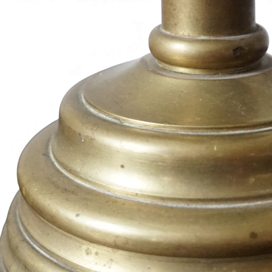 Art Nouveau Messing Empire Tischlampe, 1910