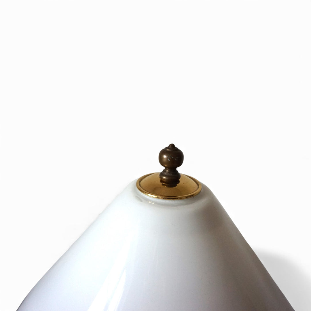 Art Nouveau Messing Empire Tischlampe, 1910