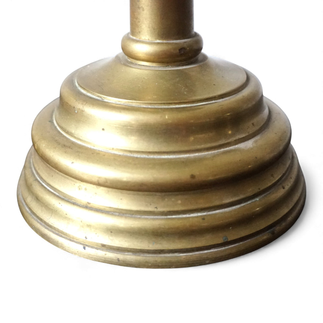 Art Nouveau Messing Empire Tischlampe, 1910