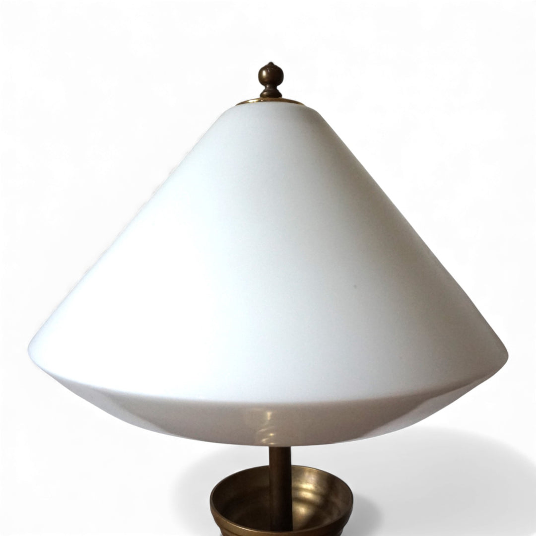 Art Nouveau Messing Empire Tischlampe, 1910