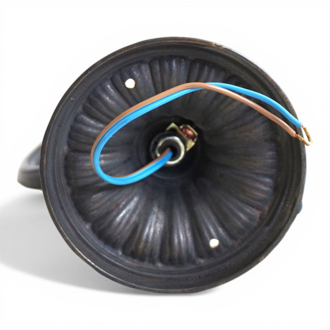 2er Set Art Nouveau Messing Wandlampen