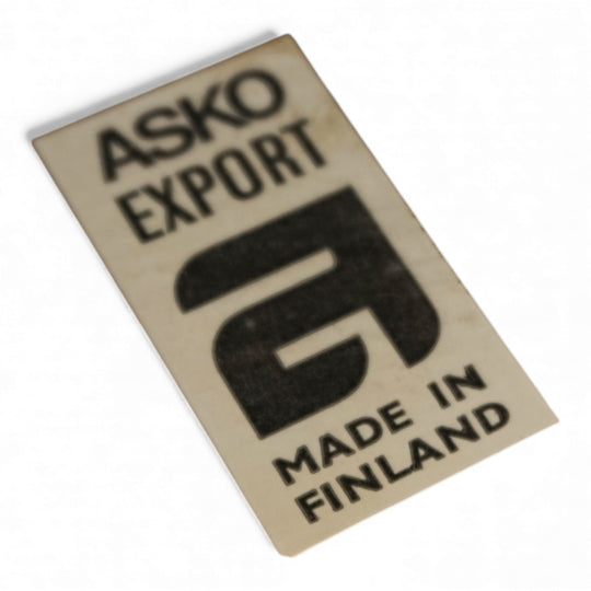 Asko Bonanza brauner Hochlehner Ledersessel von Esko Pajamies, 1960