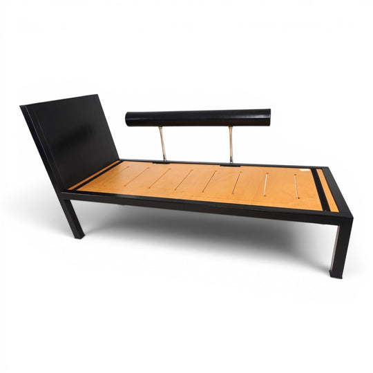 B&B Italia Baisity Leder Chaiselongue / Daybed von Antonio Citterio, 1980