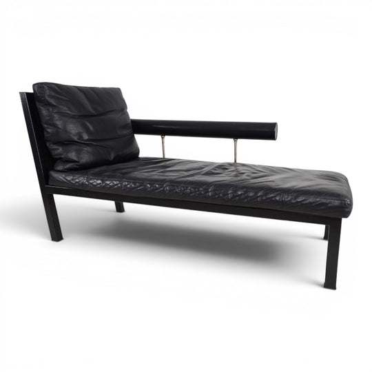 B&B Italia Baisity Leder Chaiselongue / Daybed von Antonio Citterio, 1980