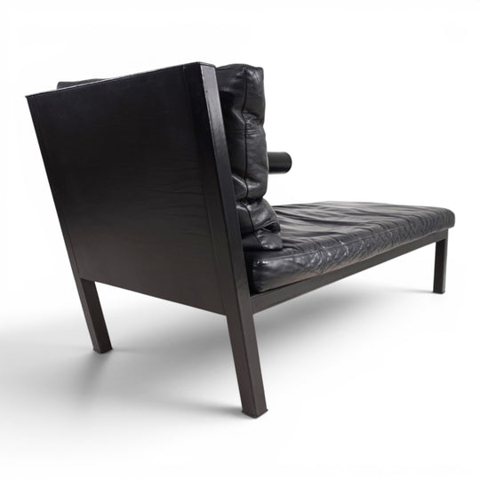 B&B Italia Baisity Leder Chaiselongue / Daybed von Antonio Citterio, 1980
