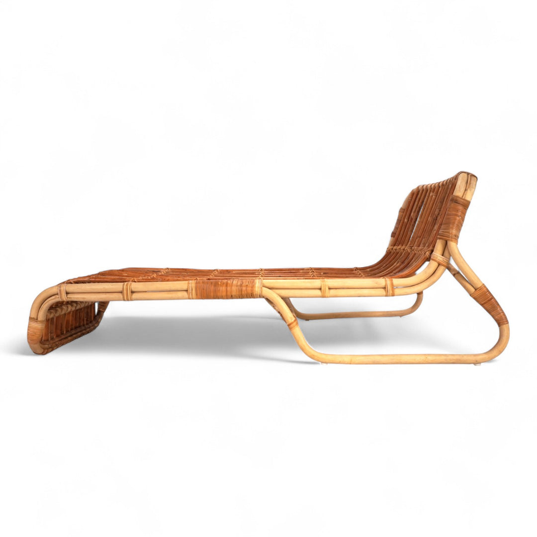 Bambus Chaiselongue Tagesbett, 1970