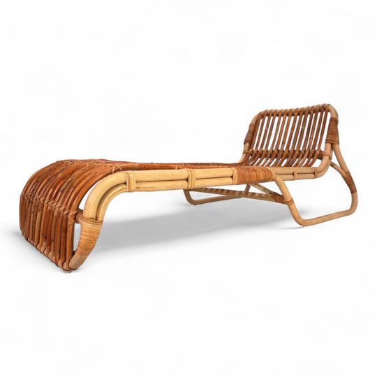 Bambus Chaiselongue Tagesbett, 1970
