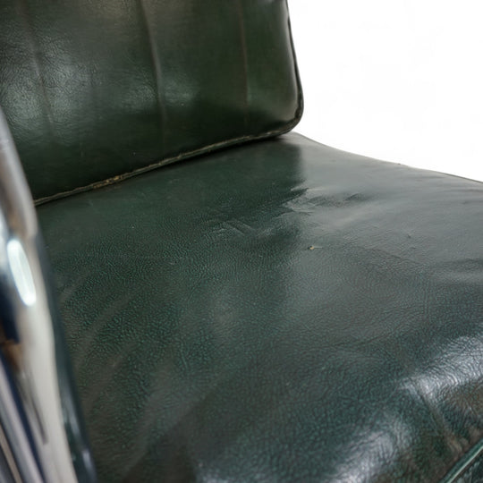 Art Deco Stahlrohr Sessel im Stil Gilbert Rhode Troy Sunshade, 1930