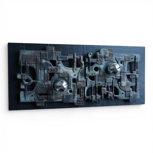 Brakelmann & Becker brutalistische Wandlampe, 1970