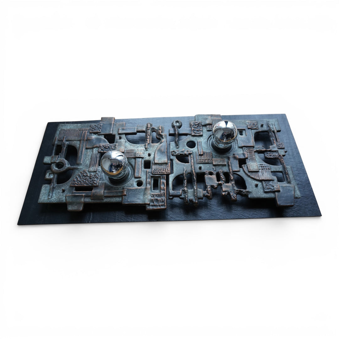 Brakelmann & Becker brutalistische Wandlampe, 1970