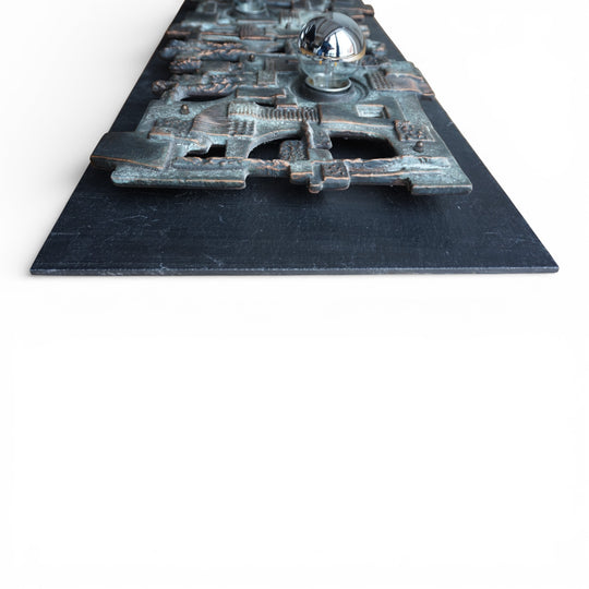 Brakelmann & Becker brutalistische Wandlampe, 1970