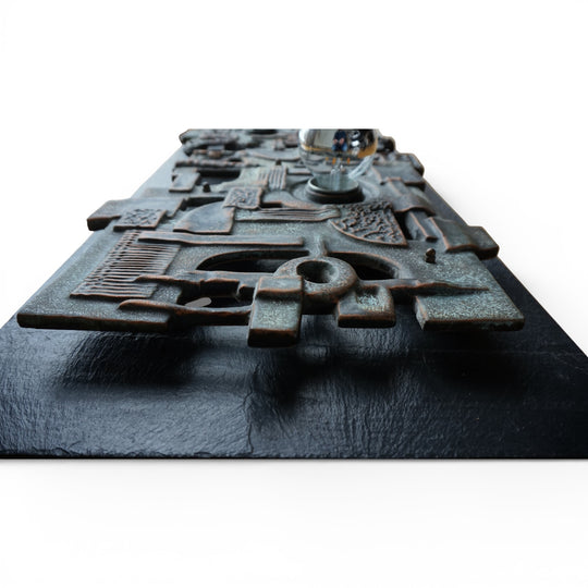 Brakelmann & Becker brutalistische Wandlampe, 1970