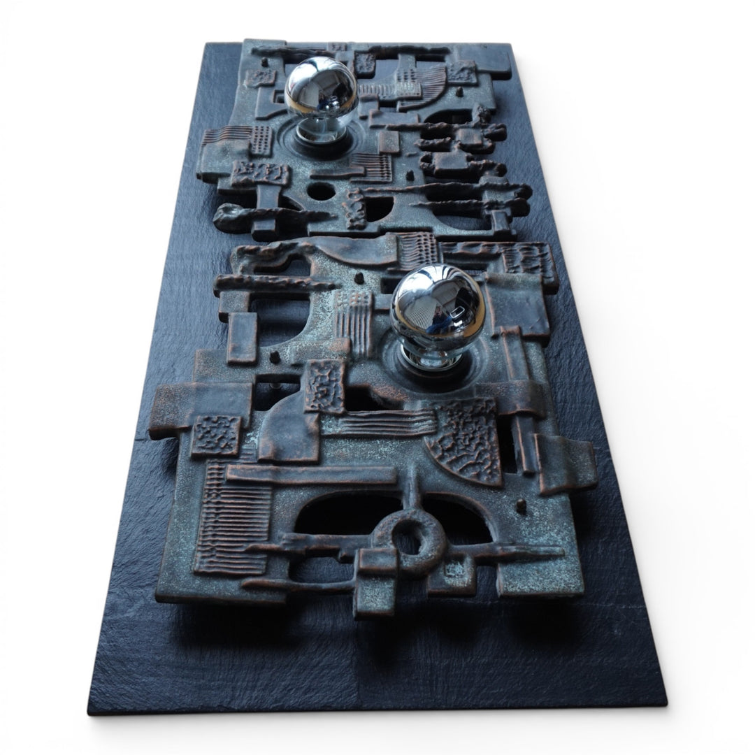 Brakelmann & Becker brutalistische Wandlampe, 1970