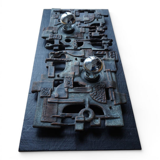 Brakelmann & Becker brutalistische Wandlampe, 1970