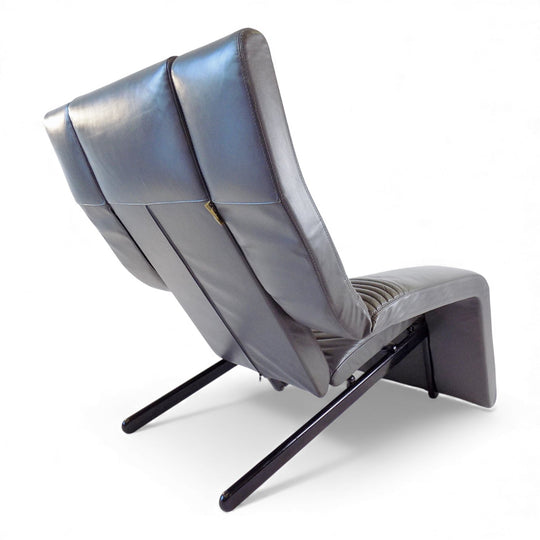 Brunati Kilkis Leder Loungesessel von Titina Ammanati und Giampiero Vitelli, 1980