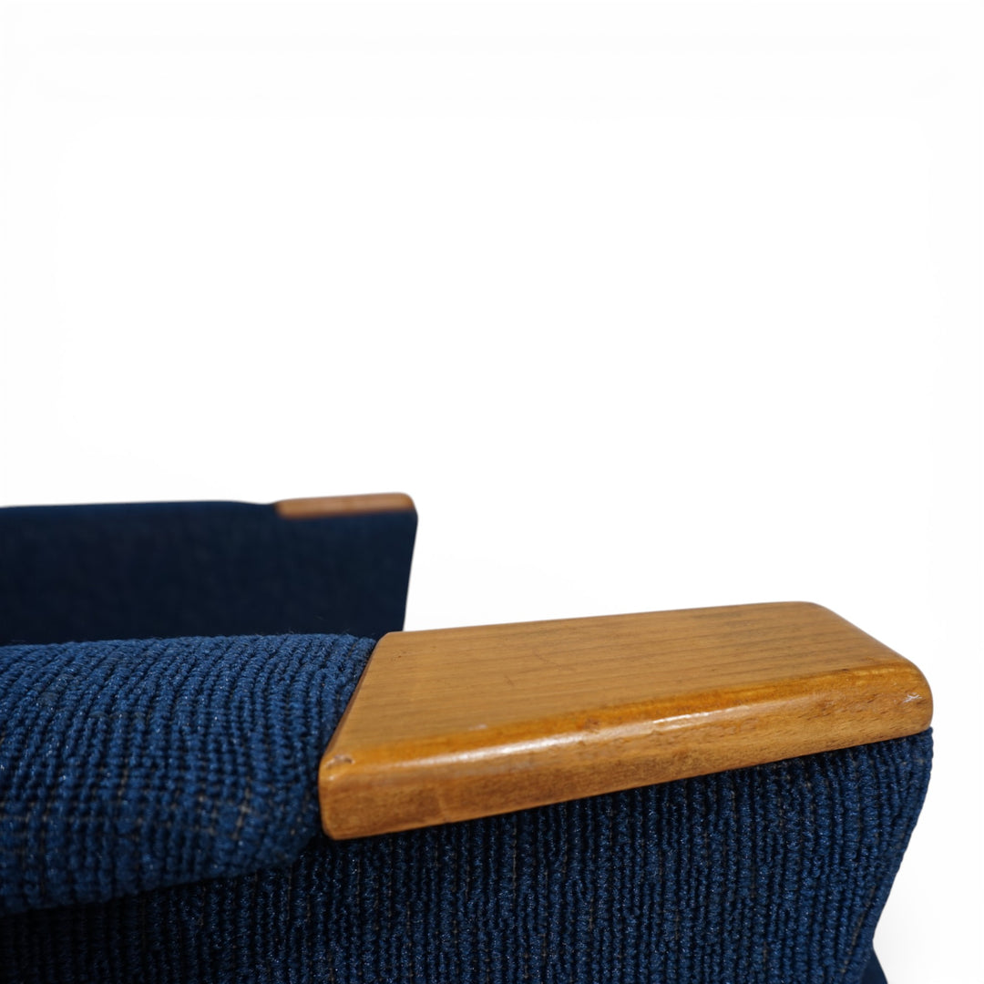 Cocktailsessel Blau MCM, 1950