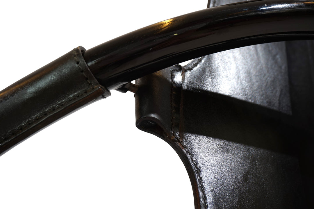 Cofemo Italy Leder Bürosessel, 1980