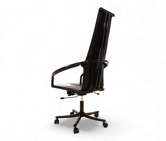 Cofemo Italy Leder Bürosessel, 1980