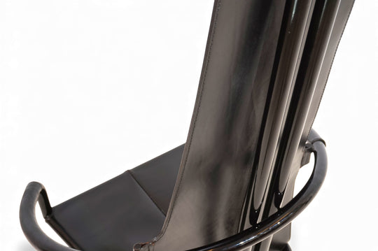 Cofemo Italy Leder Bürosessel, 1980