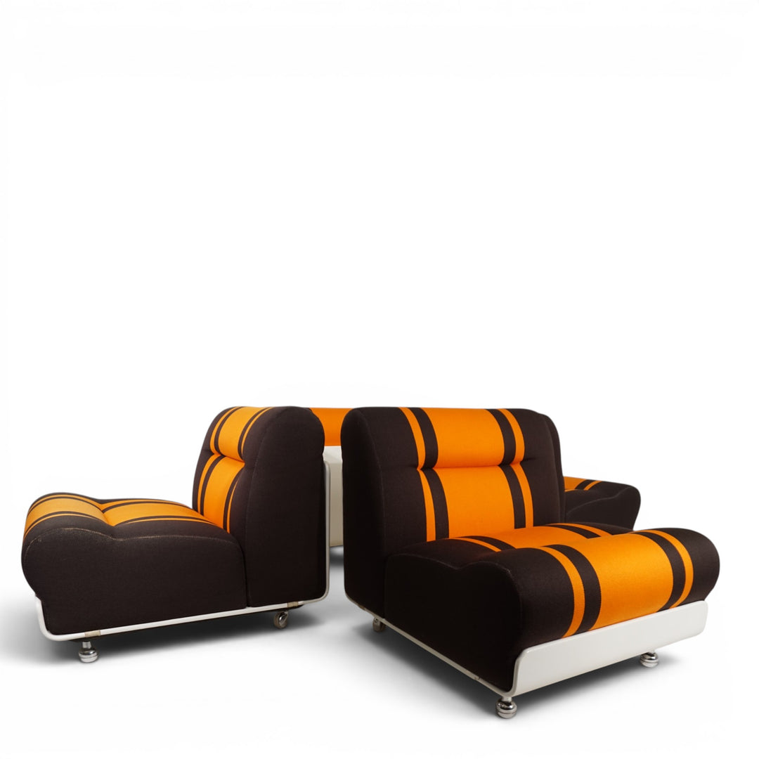 Cor Concha 4 Piece Space Age Modular Sofa by Jo Otterpohl, 1970