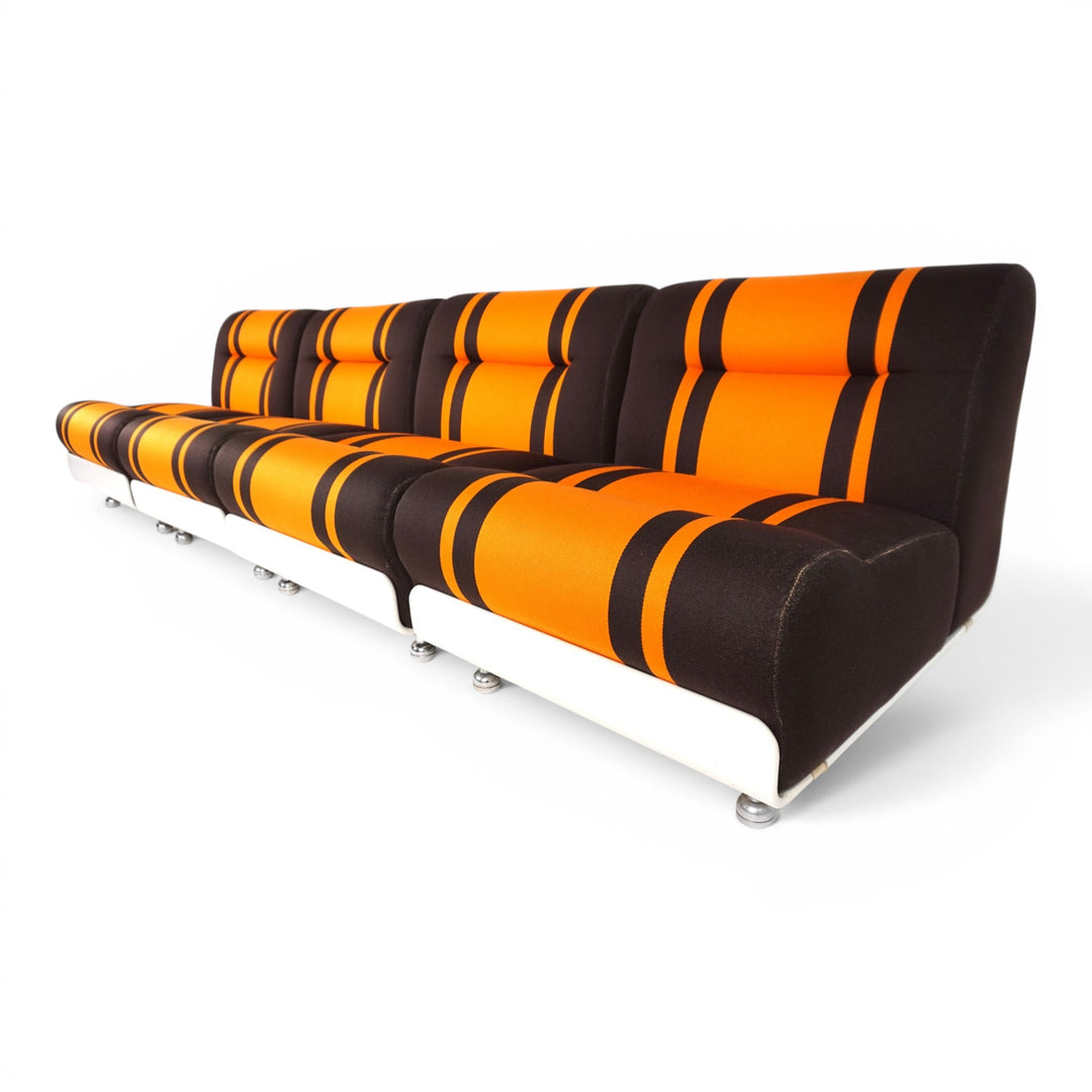 Cor Concha 4 Piece Space Age Modular Sofa by Jo Otterpohl, 1970