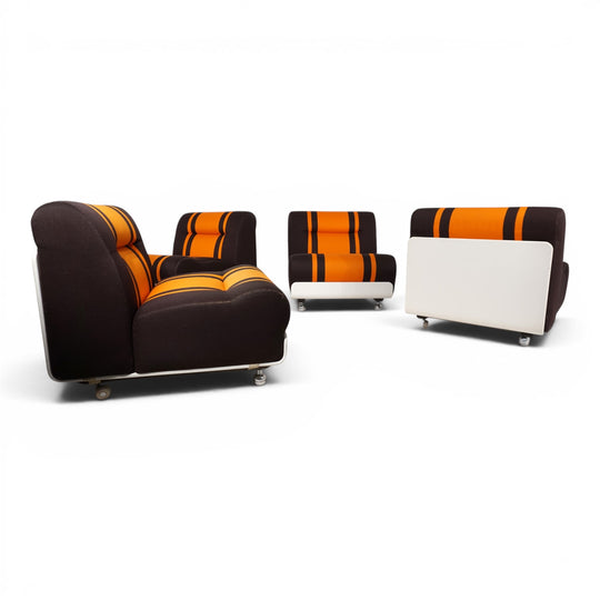 Cor Concha 4 Piece Space Age Modular Sofa by Jo Otterpohl, 1970
