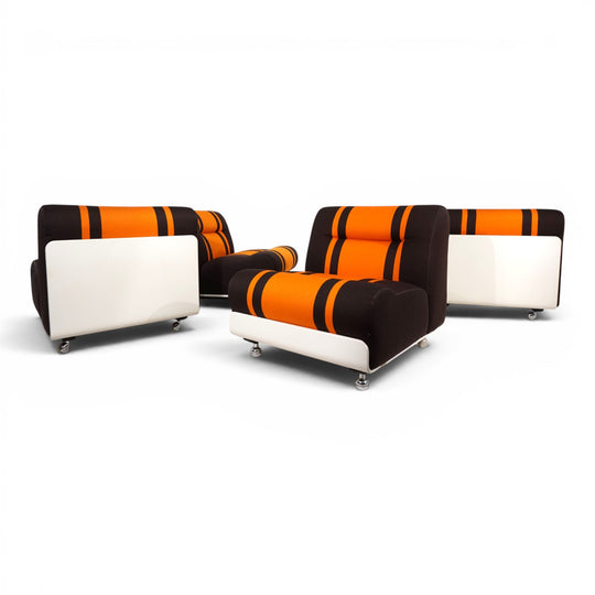 Cor Concha 4 Piece Space Age Modular Sofa by Jo Otterpohl, 1970