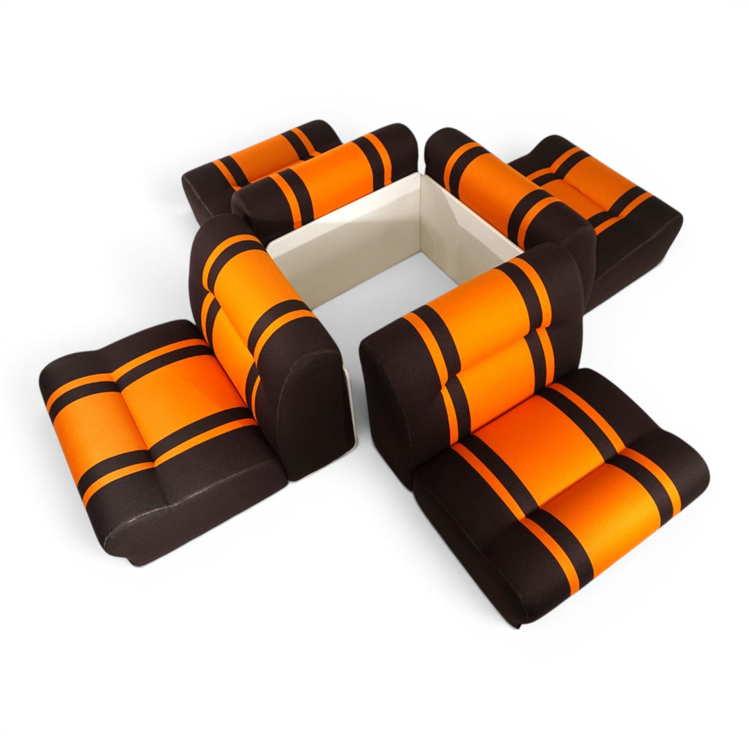 Cor Concha 4 Piece Space Age Modular Sofa by Jo Otterpohl, 1970